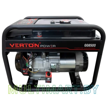 Бензиновый генератор Verton Power GG6500 картинка 3